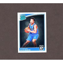 (RC)尼克一哥 Jalen Brunson 正規Donruss Optic Rated Rookie RC 新人RC金屬球員卡 2018-19