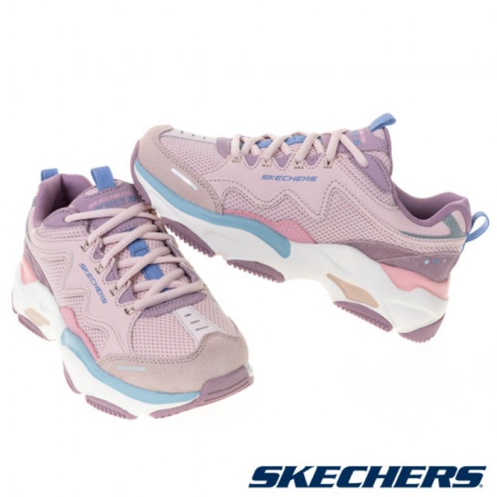 【豬豬老闆】SKECHERS LANDER S 復古 老爹鞋 女鞋 米白 149896NTBK 粉 149896PKLV