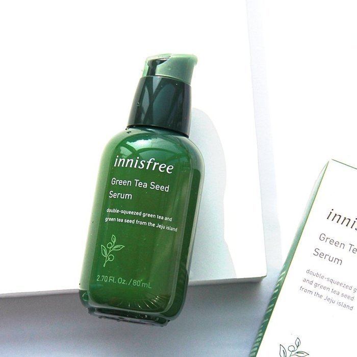 【淇淇生活館】INNISFREE 精華液 綠茶籽精華液 保濕精華 小綠瓶 綠茶籽 綠茶精華 80ml