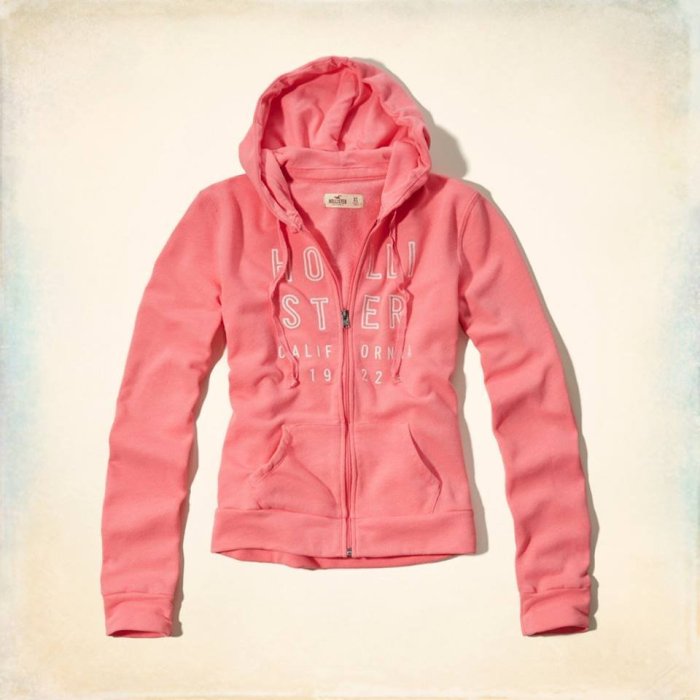 ☆【A&F女生館】☆【HOLLISTER長袖連帽外套】☆【HCG006B5】(S)