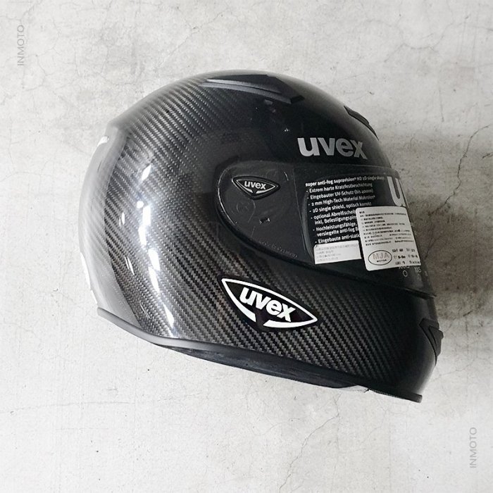 伊摩多※出清特惠2XL 德國Uvex Onyx Carbon 碳纖維輕量化安全帽 全罩