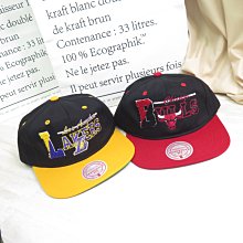 mitchell & ness NBA NARSITY LETTER SNAPBACK 經典平帽沿 兩款【iSport】