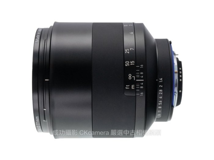 成功攝影  Carl Zeiss Milvus Planar T* 85mm F1.4 ZF.2 中古二手 中焦段 大光圈 人像鏡 公司貨 保固七天