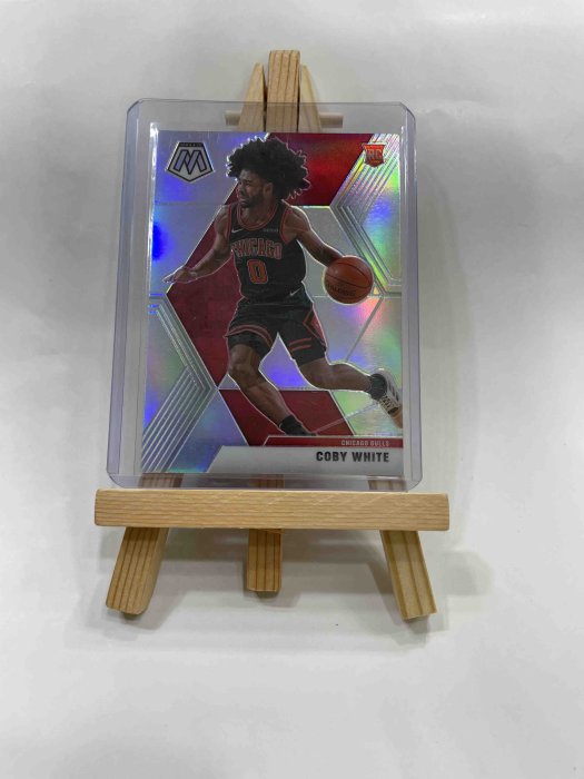 2019-20 Mosaic Coby White Silver Prizm Rookie Card RC #211
