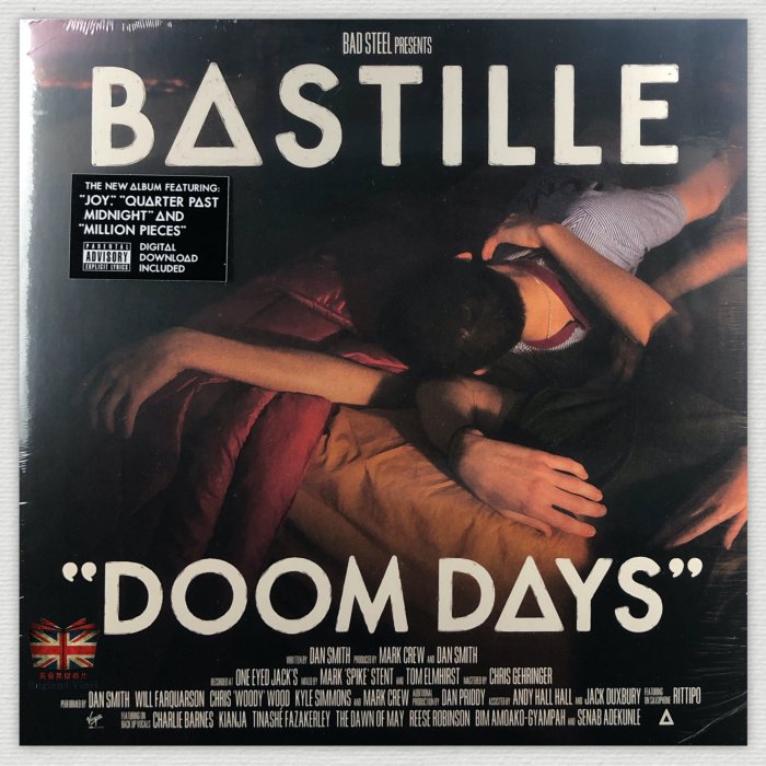 [英倫黑膠唱片Vinyl LP] 巴士底樂團絲 / 崩毀時代 Bastille  / Doom Days