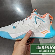 南🔥2022 9月 ADIDAS HARDEN STEPBACK 3 籃球鞋 回彈 緩震 男 白藍橘 GW4215