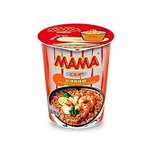 泰國 MAMA 酸辣蝦味麵60g(杯裝)【小三美日】DS009623