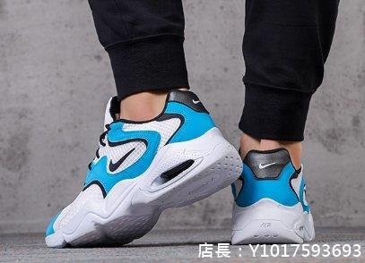 NIKE AIR MAX 2X 經典 復古 耐磨 低幫 緩震 氣墊 藍白 休閒 運動 慢跑鞋 CK2943-102 男鞋