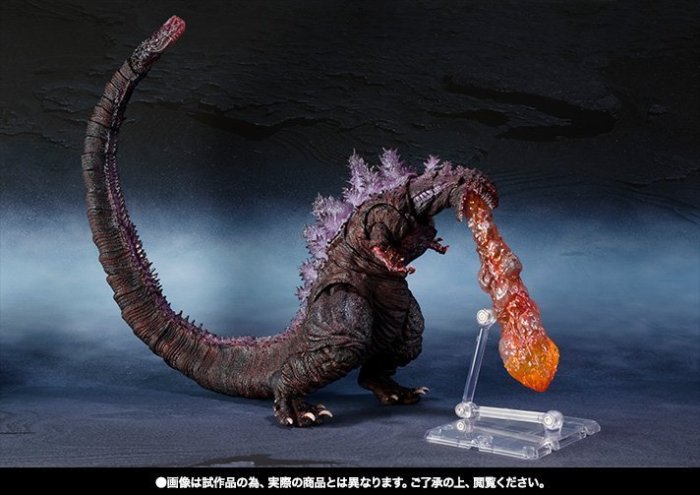 缺貨日版魂商店限定S.H.MonsterArts SHM 哥吉拉GODZILLA 2016 第4形態