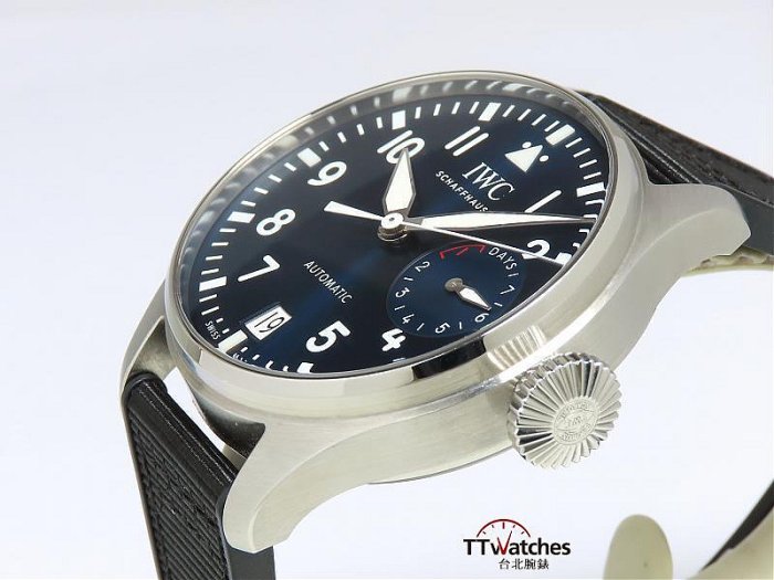 台北腕錶 IWC 萬國錶 Big Pilot  IW500916  7日鍊 46mm 大型飛行員 小王子 118505