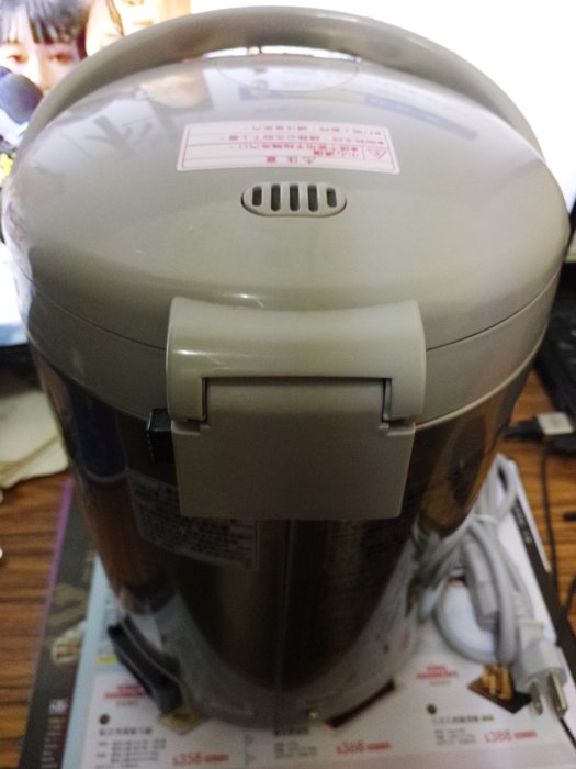 自售《象印3L SuperVE真空省電微電腦熱水瓶》日本原廠2020年製造 外觀如新功能也OK  便宜廉售1999元