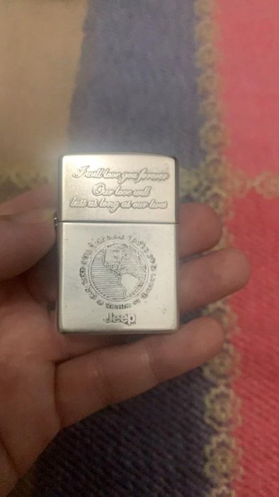 非賣品 純欣賞：我們的愛一直到永久（jeep zippo）