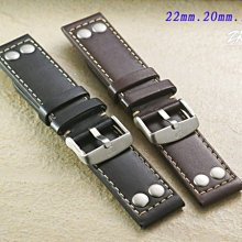 【時間探索】Time Discovery 法國進口 ZRC  HAMILTON 代用-經典軍錶.運動錶錶帶. ( 22mm. 20mm )