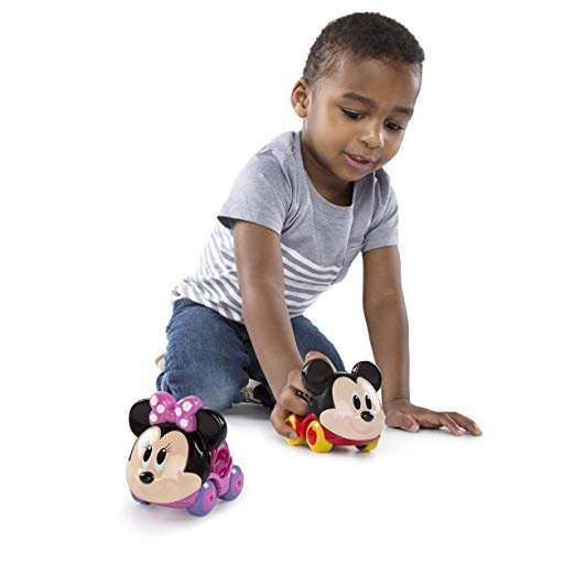 預購 美國帶回 正貨 Disney 迪士尼 O-ball go gripper 米奇+米妮 寶寶車車玩具