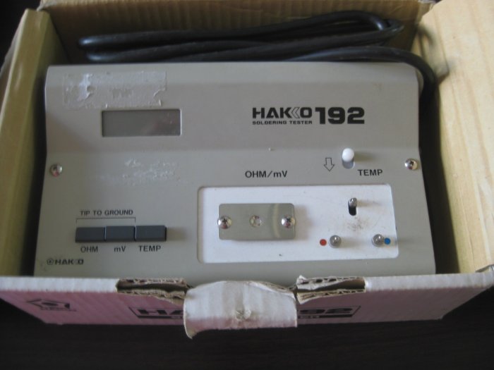 Hakko 192 溫度測試器