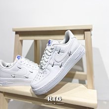 【RTG】NIKE W AIR FORCE 1 LX 白銀 立體金屬勾 小勾 炫雅 小白鞋 女鞋 CT1990-100