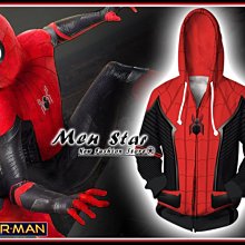 【Men Star】免運費 復仇者聯盟 4 蜘蛛人 離家日 彈力運動外套 角色扮演 COSPLAY MMS482 衣服