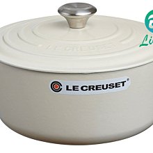 【易油網】【缺貨】Le Creuset 橢圓鑄鐵鍋 棉花白 26cm 5.3L 鍋琺瑯鍋 21177264814430