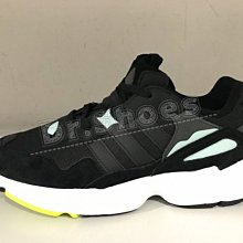 【Dr.Shoes 】Adidas Yung-96 男鞋 復古 老爹鞋 休閒鞋 黑綠BD8042