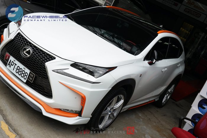 NX - Lexus 實著 Face Wheels FF70(flow forming) 旋壓鋁圈 歡迎詢問 / 制動改