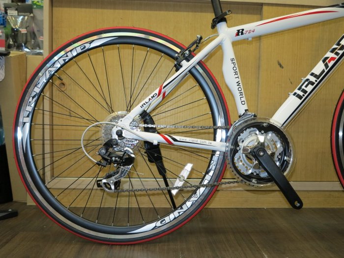 【愛爾蘭自行車】IRLAND SHIMANO 24速 700c 鋁合金 平把 公路車 跑車 高雄 冠鑫自行車