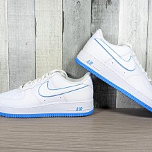 南🔥2023 6月 NIKE AIR FORCE 1 07 運動 休閒 經典 百搭 男女款 白藍 DV0788-101