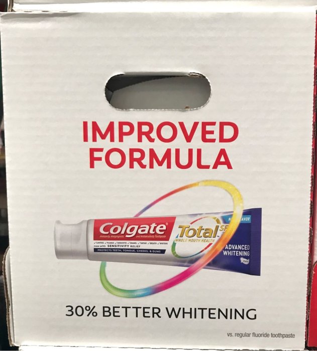 Costco好市多 Colgate 高露潔 全效潔白牙膏 181公克x5入  whitening