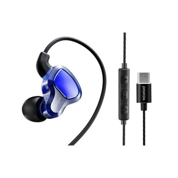 【現貨】POLVCDG D6 Pro 雙動圈入耳式耳機(Type-C) 線控耳機 有線耳機