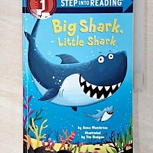 【書寶二手書T1／兒童文學_EU7】Big Shark, Little Shark（Step into Reading, Step 1）