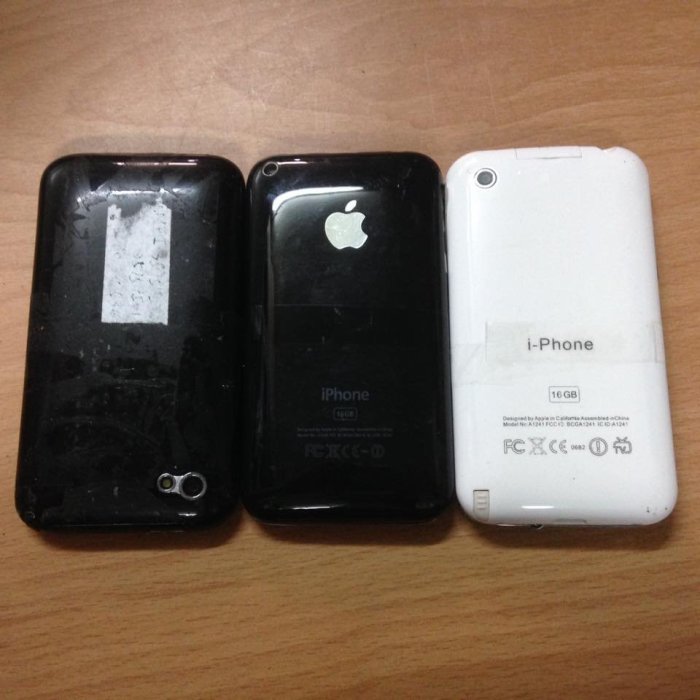 ☆手機寶藏點☆ 似IPhone 3GS 蘋果 16G 零件機 咖526