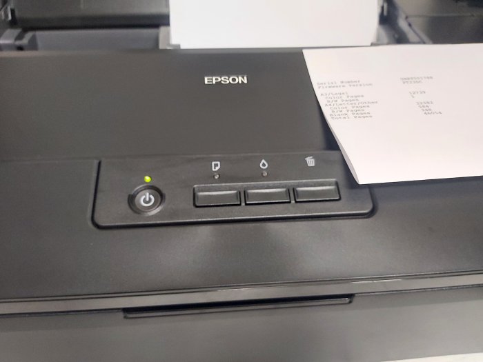 EPSON 原廠連供印表機專業維修 L1300 -5色 A3噴墨印表機 集墨棉更換