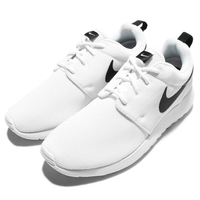 =CodE= NIKE WMNS ROSHE ONE 透氣網慢跑鞋(白黑) 844994-101 輕量 熊貓 韓系 女