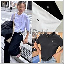 山東:【Calvin Klein 】划算隨時斷貨 刺繡設計經典小字母短TEE CK 240316