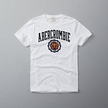 【A&F男生館】☆【Abercrombie徽章短袖T恤】☆【AF008A6】(L)