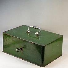 早期 / 德國 🇩🇪 古董保險箱 / 重量 6公斤多