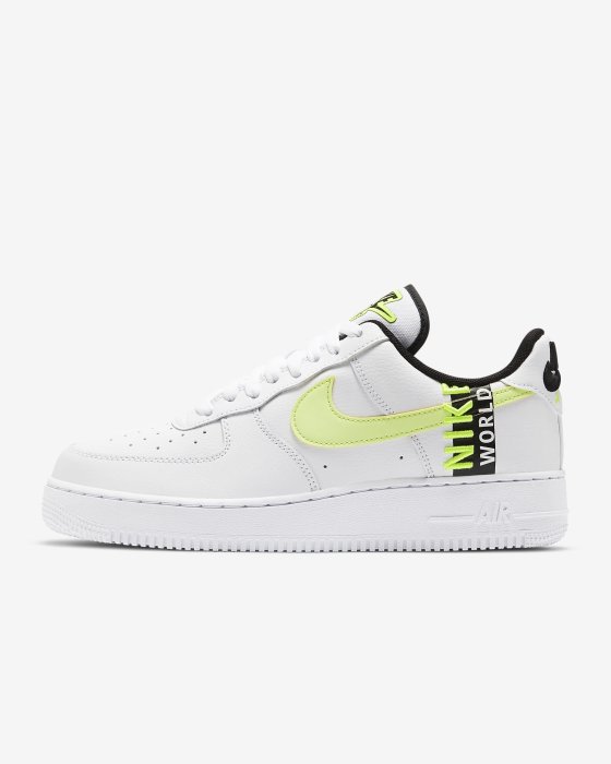 【Luxury】正品 Nike Air Force 1 '07 AF1 空軍一號 滑板鞋 黑白串標 螢光 藍白 三款