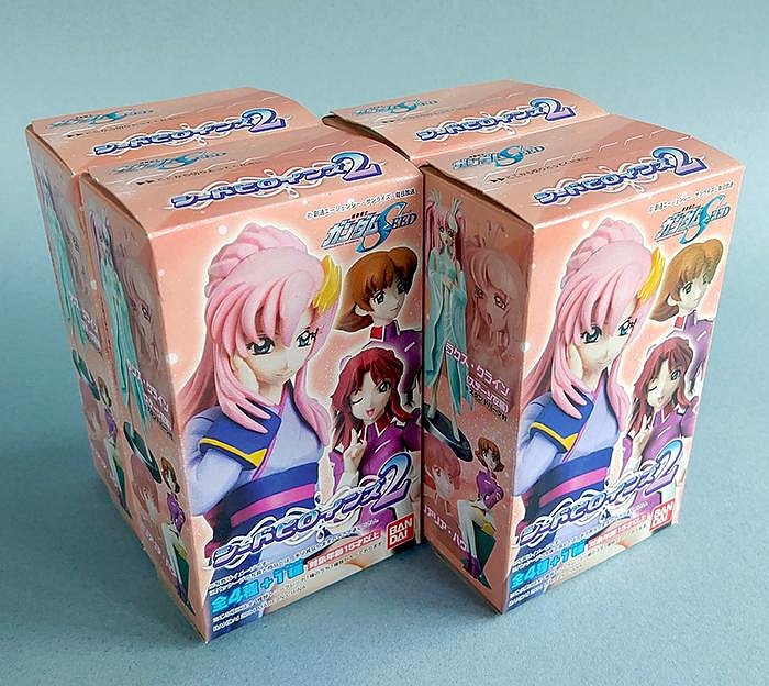 BANDAI ~ 機動戦士ガンダムSEED 機動戰士鋼彈SEED 高達 女主角 女英雄 2 - 全4種 盒玩