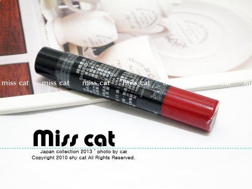 『Miss Cat 貓小姐』＊ 資生堂 Shiseido 國際櫃 時尚色繪尚質瓷釉蜜唇膏 (唇筆) 2ml