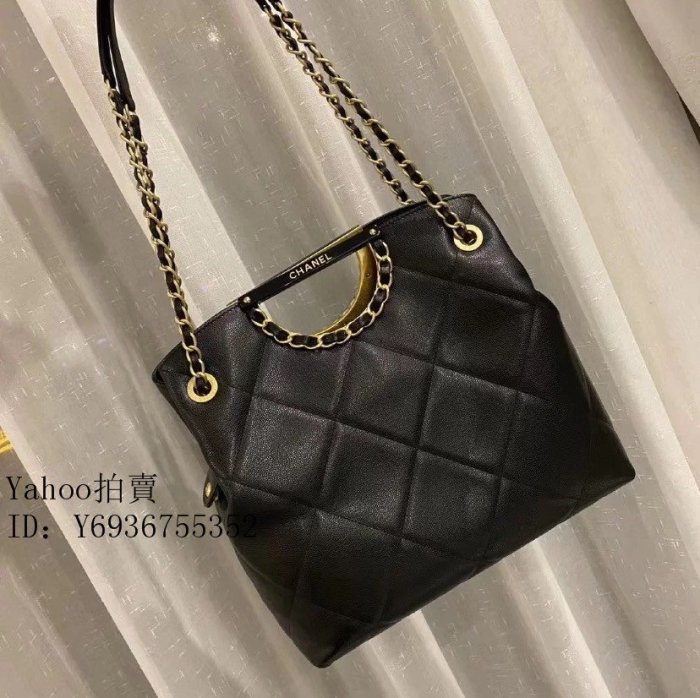 （已出）Simon二手正品 CHANEL 大包 31bag 購物袋 鏈條包 媽咪包 單肩包 黑色 牛皮 現貨