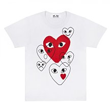 【日貨代購CITY】COMME des GARCONS 川久保玲 透明 紅愛心 大心 情人節 限定 短T 男女 現貨