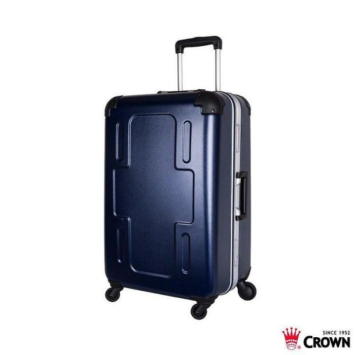 加賀皮件 CROWN 皇冠 2018新色 鋁框 多色 大十字 霧面 防刮 行李箱 27吋 旅行箱 C-F2501