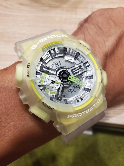 CASIO G-SHOCK GA-110LS-1A 全新正品公司