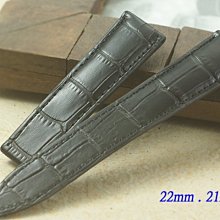 【時間探索】 全新  Maurice Lacroix 艾美 代用進口高級錶帶 ( 22mm.21mm)