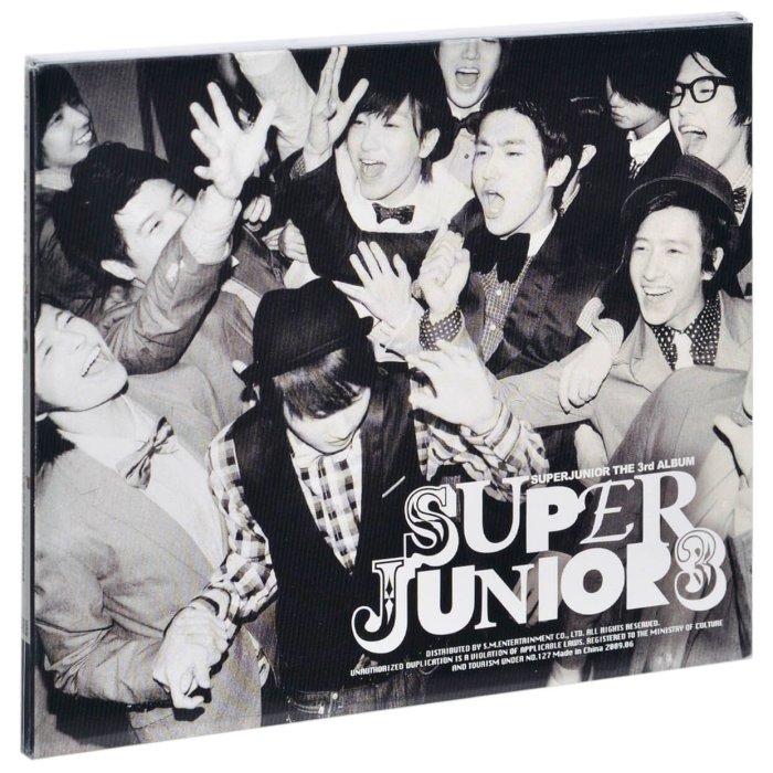 正版Super Junior Sorry Sorry B版 2009專輯唱片CD碟片