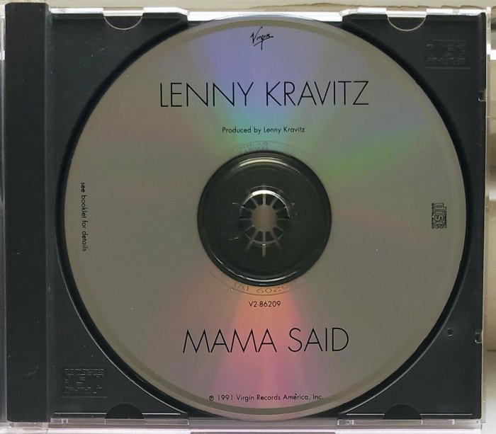 Lenny Kravitz - Mama Said 無IFPI 二手美版