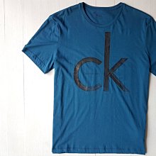 ☆【CK男生館】☆【Calvin Klein LOGO印圖短袖T恤】☆【CK009A8】(L)