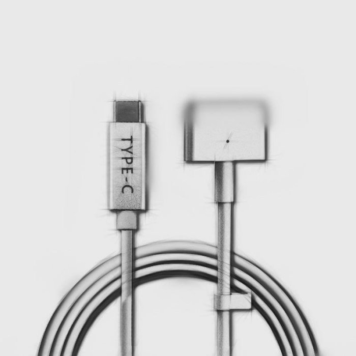 當天發貨TypeC to Macbook T頭 L頭 USB-C轉Magsafe PD快充線