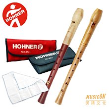 【民揚樂器】高音木笛 德國品牌 HOHNER NO8621 8623 高音直笛 英式直笛 梨木 優惠加購直笛通條布