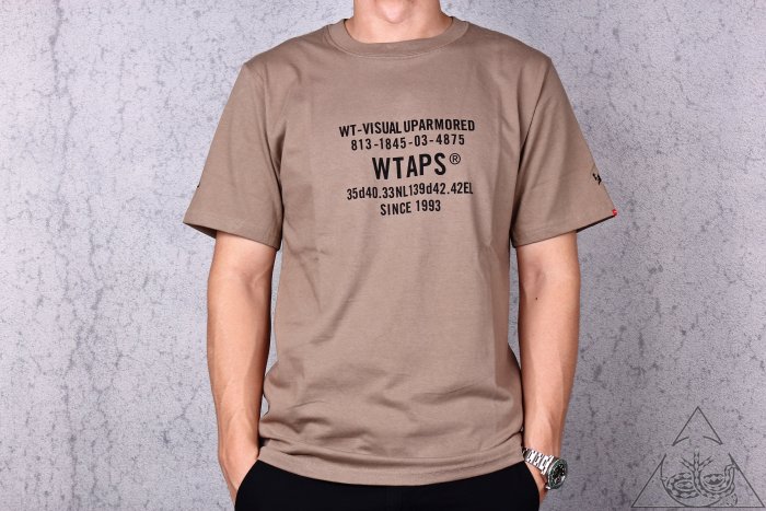 【HYDRA】Wtaps Home Sign Tee 目錄隱藏款 經典字體 刺繡【WTS24】