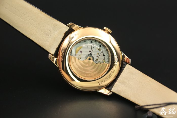 【鑫瑞鐘錶】Girard-Perregaux GP 芝柏 1966系列 49535 銀面 玫瑰金 全日曆 40mm 盒單